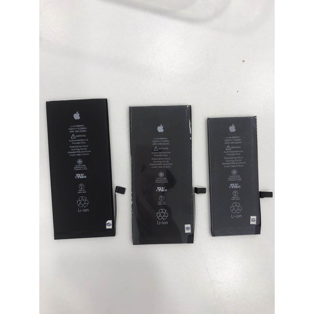 Pin Iphone chính hãng 8 / 8Plus / 7 / 7Plus / 6 / 6Plus / 6S / 6S Plus / 5S / 5 / 5SE zin BH 12 tháng