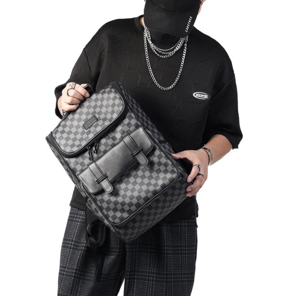 Balo Đi Học Ba Lô Da Thời Trang Nam Nữ IBAG Balô da Lv Da Pu Cao Cấp Balo mc Cặp Đi Học Ulzzang Balo Laptop 15.6 Inh