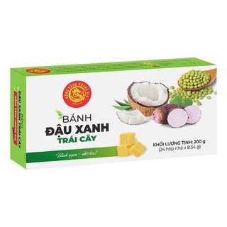 Bánh đậu xanh trái cây Hoàng Gia