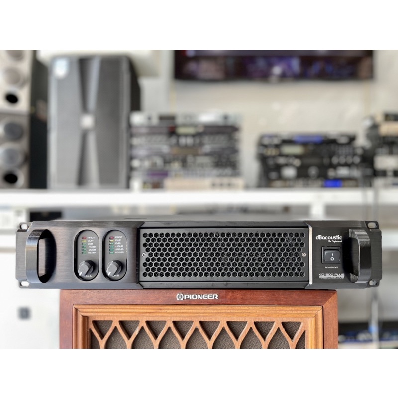 Đẩy 2 kênh dB acoustic KD500 plus phiên bản 2022.Tặng dây giắc