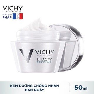 Kem Dưỡng Giúp Ngăn Ngừa Các Dấu Hiệu Lão Hóa Và Làm Săn Chắc Da (Ban Ngày) Vichy Liftactiv Supreme Day Cream 50ml