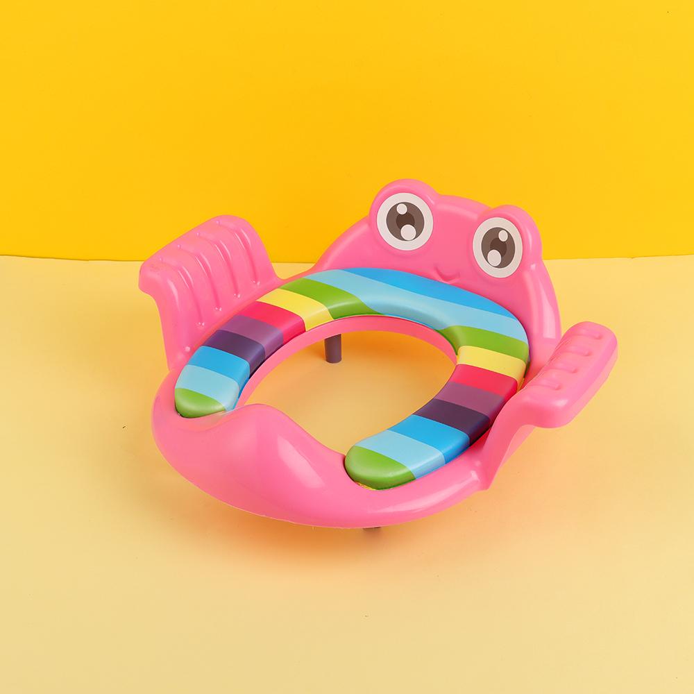 Bệ Ngồi Toilet Có Đèn Chuyên Dụng Cho Bé Tập Đi Vệ Sinh