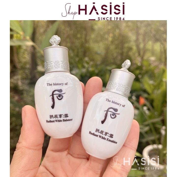 Sữa Dưỡng Trắng Da WHOO(NHI) - Radiant White Emulsion 20ml
