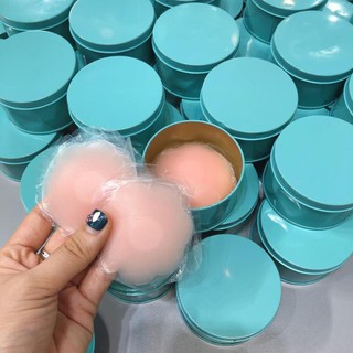 Miếng dán ngực silicon hộp sắt - Jendaa