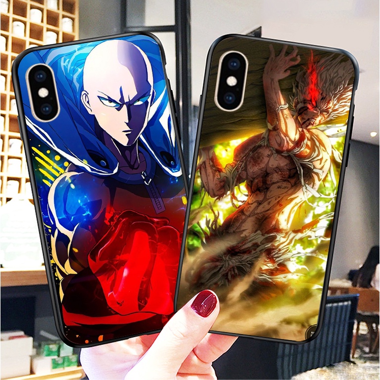 Ốp Iphone X / XS Max in hình One punch man đẹp ngầu dễ thương ,In hình saitama  phong cách đẹp  vui nhộn đáng yêu