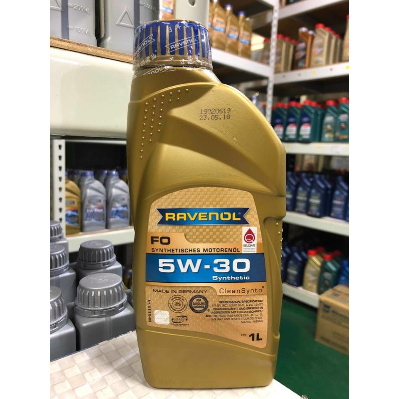 Dầu Nhớt Cao Cấp Cho Xe Tay Ga & Ô Tô RAVENOL FO 5W-30 SN