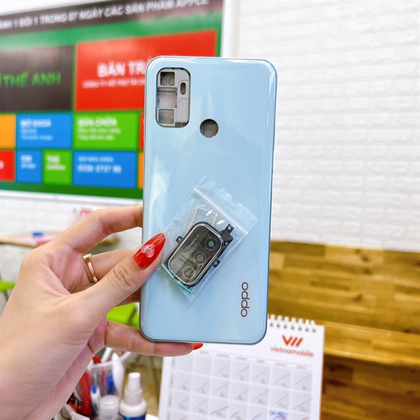 Vỏ bộ Điện thoại OPPO A53 CPH2127 đẹp chất lượng cao, như zin, hàng nấu máy