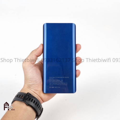 Bộ Phát Wifi 4G Netmax M5 Plus NM-M5-Plus Tốc Độ 150Mbps Kiêm Sạc Dự Phòng Pin 10000mAh Hỗ Trợ Sạc Nhanh 22.5W