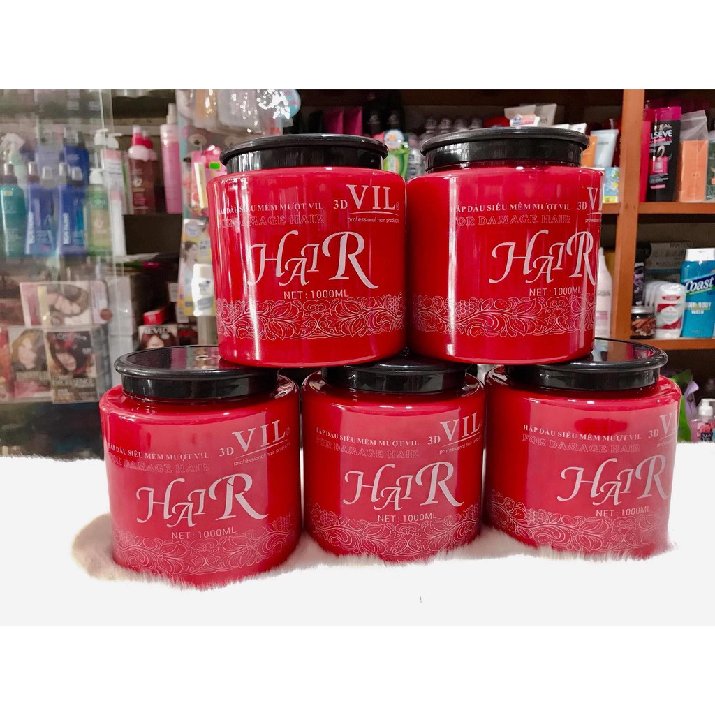 DẦU XẢ TÓC SIÊU MỀM MƯỢT, GIỮ MÀU NHUỘM - VIL HAIR 3D