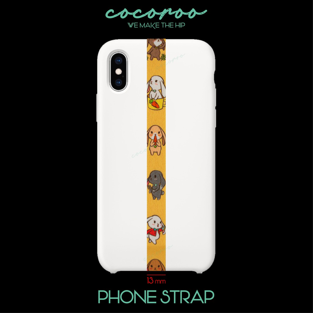 [COCOROO] Phone Strap / phone loops / Rabbit / dây phụ kiện điện thoại / dây treo ốp