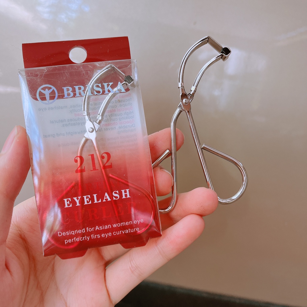 Kẹp mi góc Briska 212 Eyelash, Màu Đỏ
