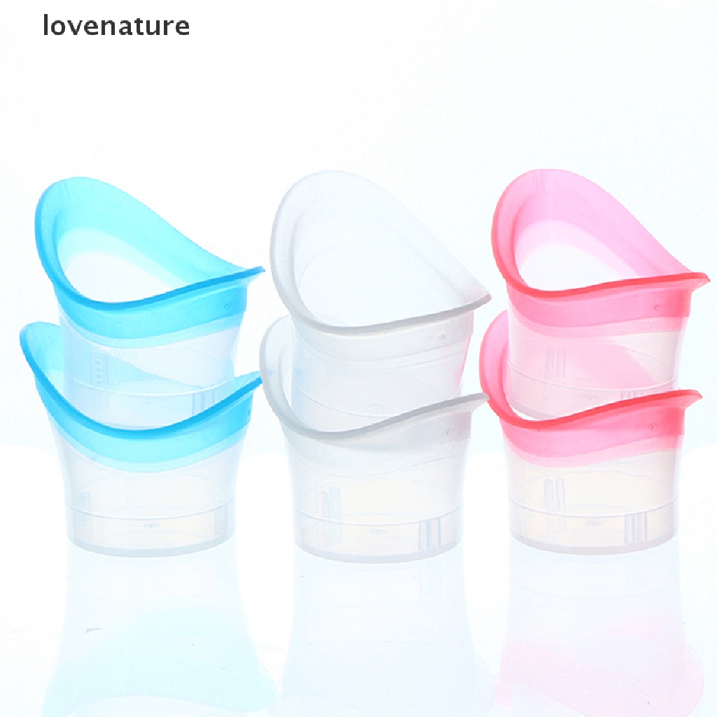 Bộ 2 cốc rửa mắt bằng silicone mềm tái sử dụng được tiện dụng