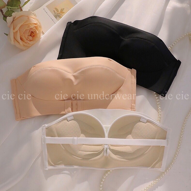 Áo quây ngực không gọng cài trước cài sau chống tụt đệm bàn tay 2cm nâng ngực 6653