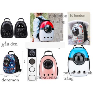 balo phi hành gia cho chó mèo