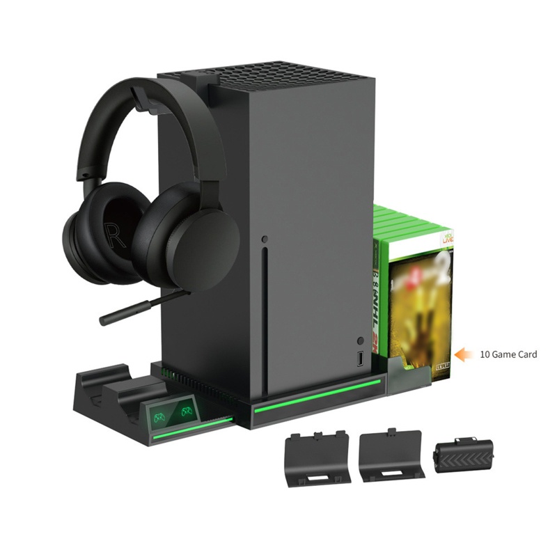 Bộ Giá Đỡ Sạc Tay Cầm Điều Khiển Máy Tính Bảng 10 Ngăn Đa Năng Cho XB Series X XB One S