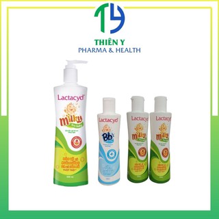 Sữa tắm Lactacyd 250ml và 500ml, Sữa Tắm Lactacyd Milky 500ml, Chống Rôm Sảy Cho Bé Hiệu Quả - Thiên Y Pharmacy