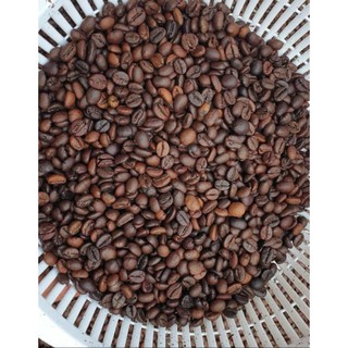 1KG cafe hạt robusta mix arabica