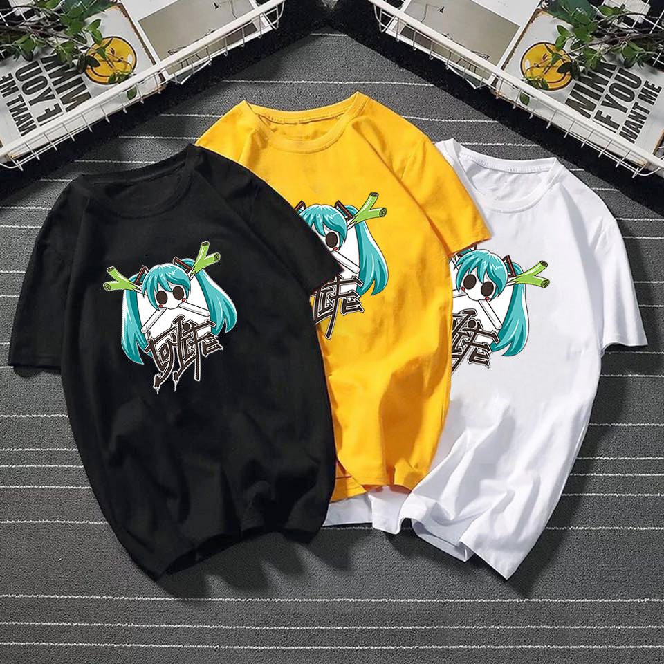 Áo thun nữ form rộng Hàn Quốc họa tiết hoạt hình vải dày mịn TEEW474