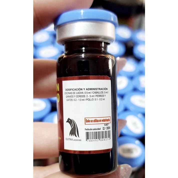 Thuốc nuôi gà đá tăng bo B12 9000, chai 10ml, nhập khẩu Mexico chính hãng