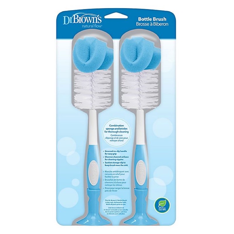 Combo 2 cọ bình sữa Dr Brown’s chính hãng