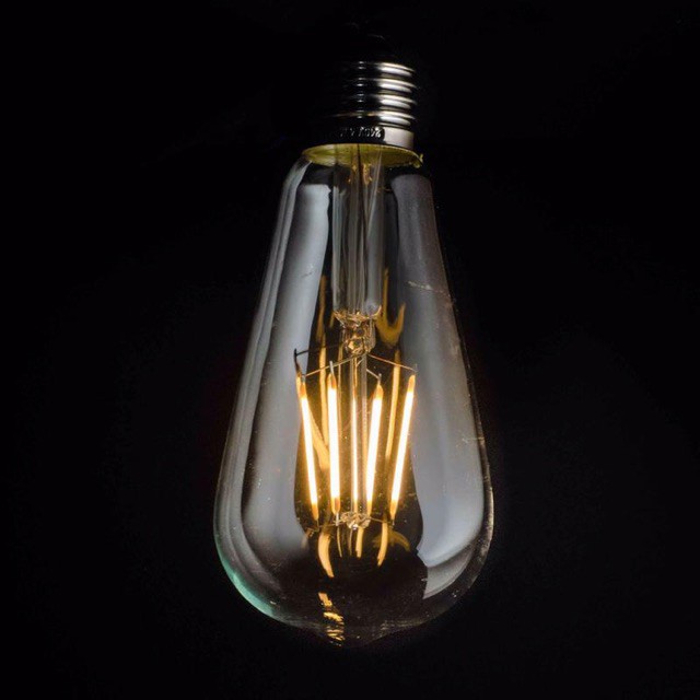 BÓNG LED EDISON ST64 - 4W - ĐUI E27 - ÁNH SÁNG