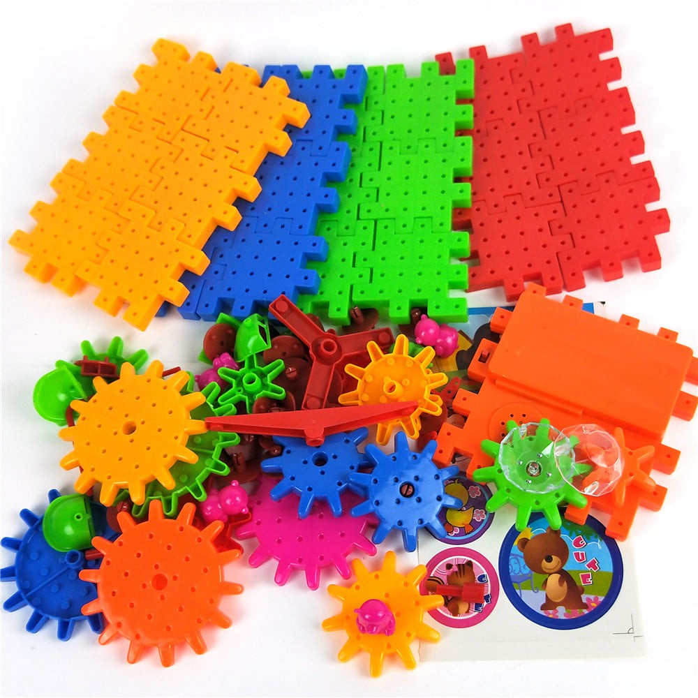 BỘ GHÉP HÌNH MIẾNG ĐIỆN BÁNH RĂNG 3D - 81 CHI TIẾT