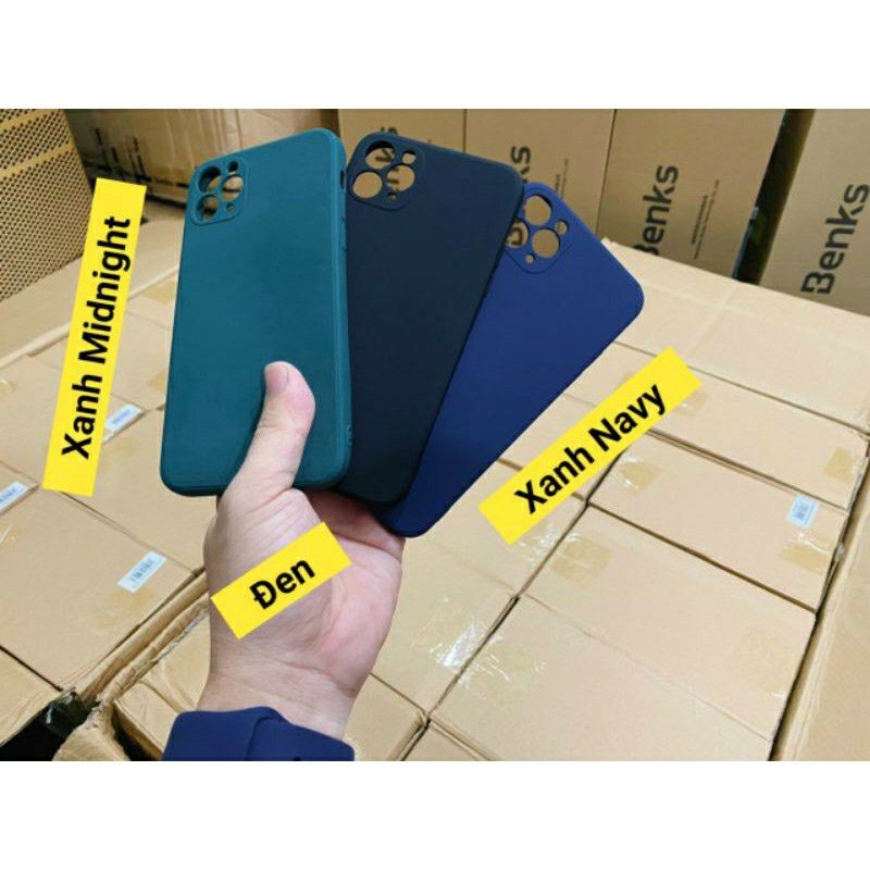 Ốp lưng Benks viền vuông giả iPhone 12 cho iPhone 11 Pro Max/ 11 Pro/ 11/ Xs Max/ XS chống bẩn siêu mềm mịn Magic Cube