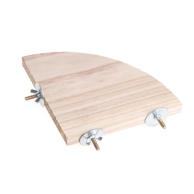 Giá Đỡ Đứng Bằng Gỗ Độc Đáo Trang Trí Lồng Chim Vẹt/ Hamster