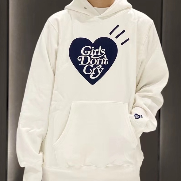 ZHELIHANGFEI Áo Hoodies Tay Dài Hoạ Tiết Trái Tim Phong Cách Preppy