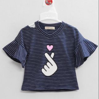 Freeship 99k TQ_Áo thun bắn tim nexxi bé gái