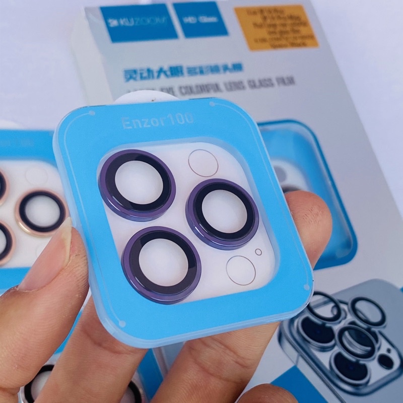 cường lực camera 14pro/14promax chính hãng kuzoom