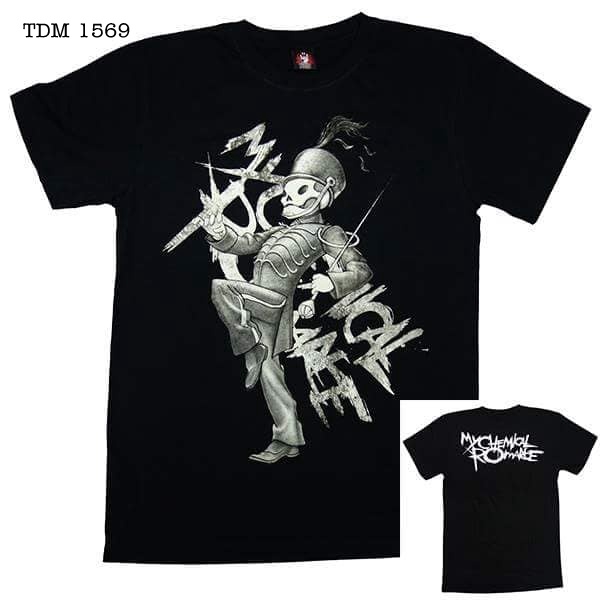 Áo Rock band tee: áo phông 100% cottong - hàng Thái Lan - My Chemical Romance TDM 1569