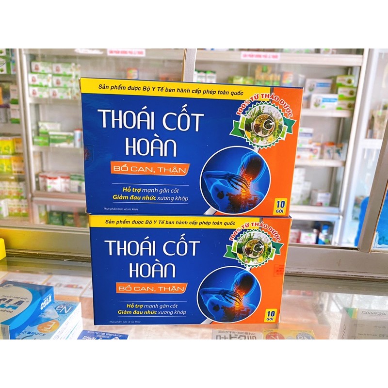 Thoái Cốt Hoàn hỗ trợ các bệnh về xương khớp