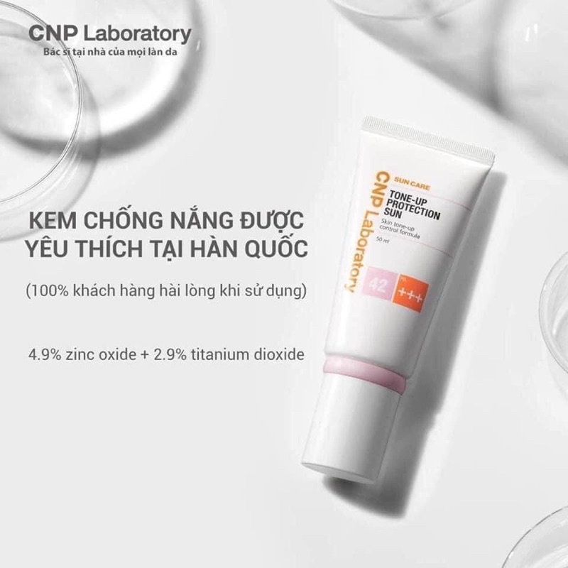 KEM CHỐNG NẮNG CNP LABORATORY TONE-UP PROTECTION SUN SPF32 PA+++