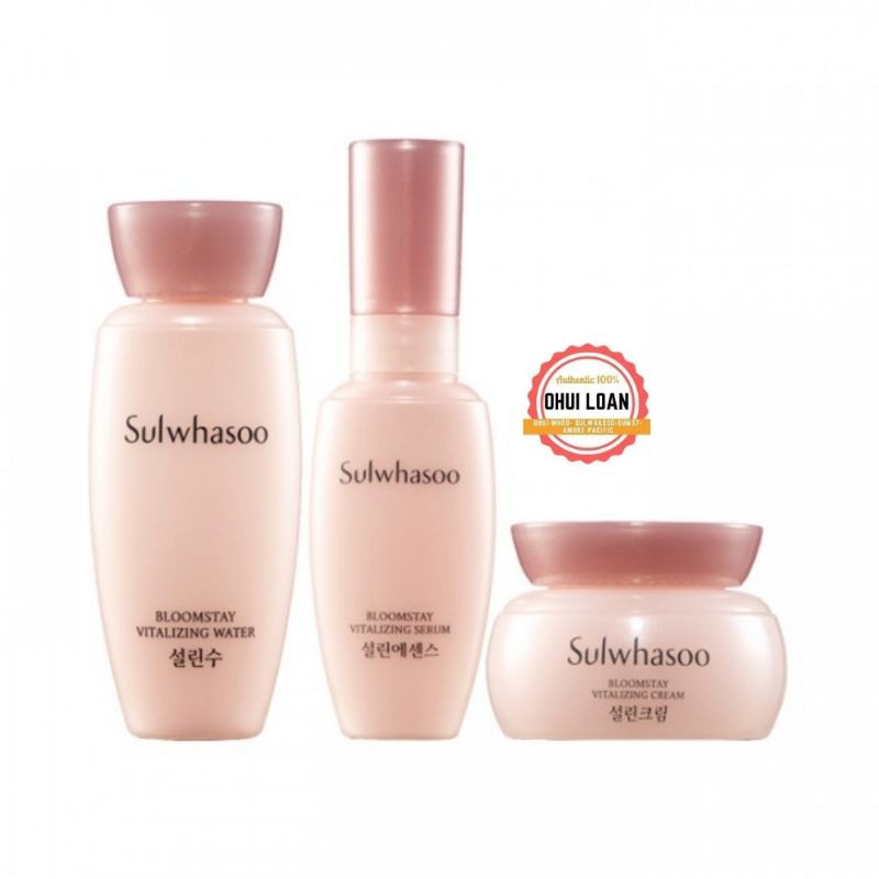 Set Dưỡng Trắng Chống Lão Hóa Sulwhasoo Hương Hoa Mơ (3 sản phẩm)