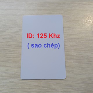 Thẻ RFID 125Khz T5577 loại sao chép được, 13.56Mhz IC Sao Chép Được chép được