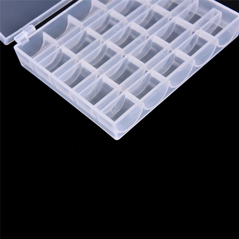 Hộp đựng suốt chỉ 25 ô bằng nhựa cao cấp