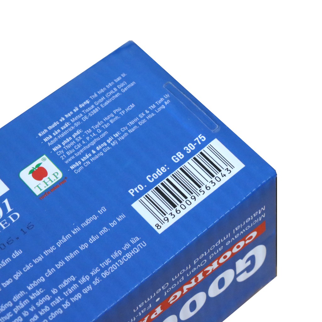 GIẤY NẾN NƯỚNG BÁNH GOODBAKE Baking Paper