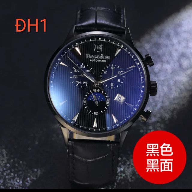 (Order ) Đồng hồ cơ Automatic nam dây da Bestdon BD7116 