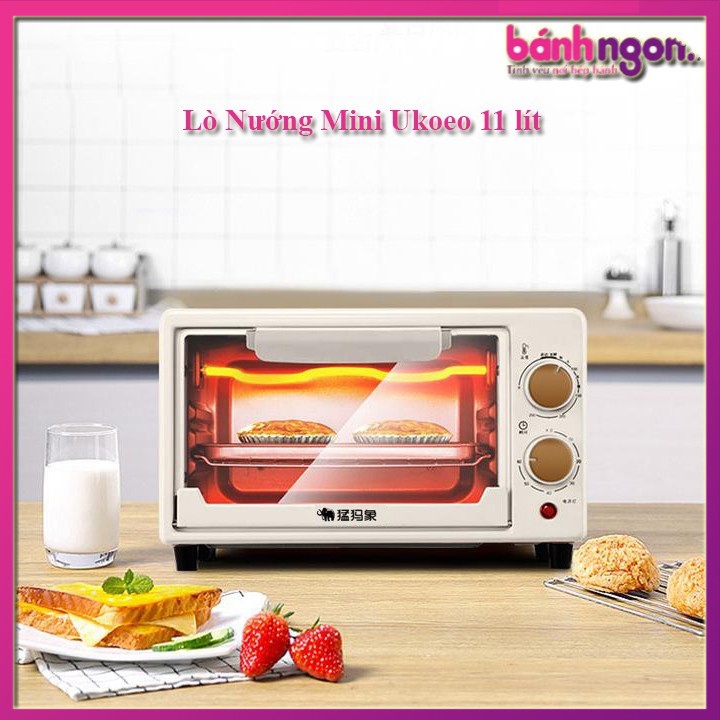 Lò Nướng Mini Ukoeo Chính Hãng Dung Tích 11 lít