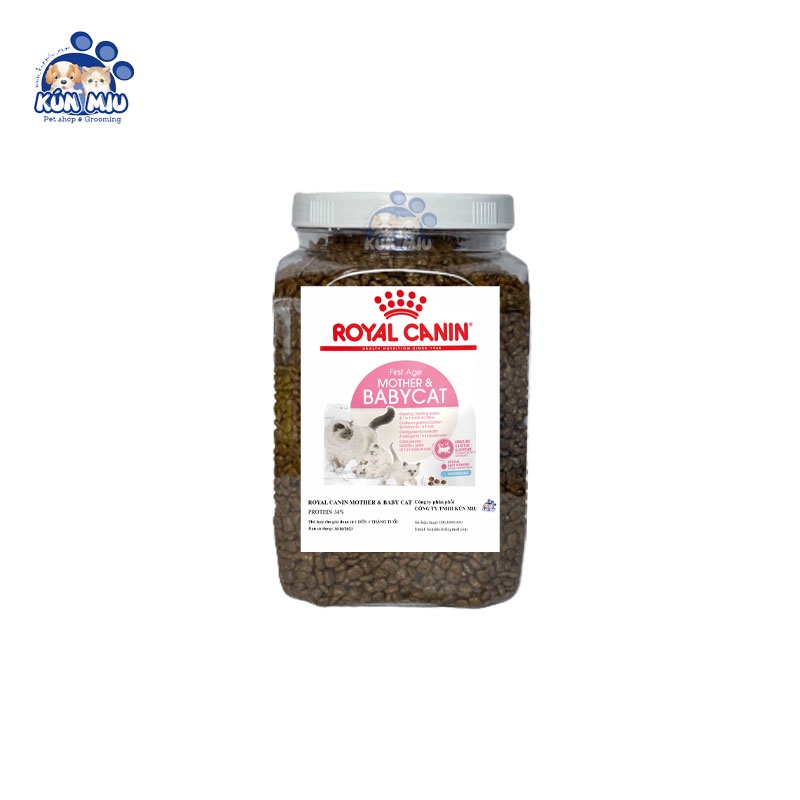 Thức ăn Pháp cho mèo Royal Canin Babycat 34 - Hộp 1kg