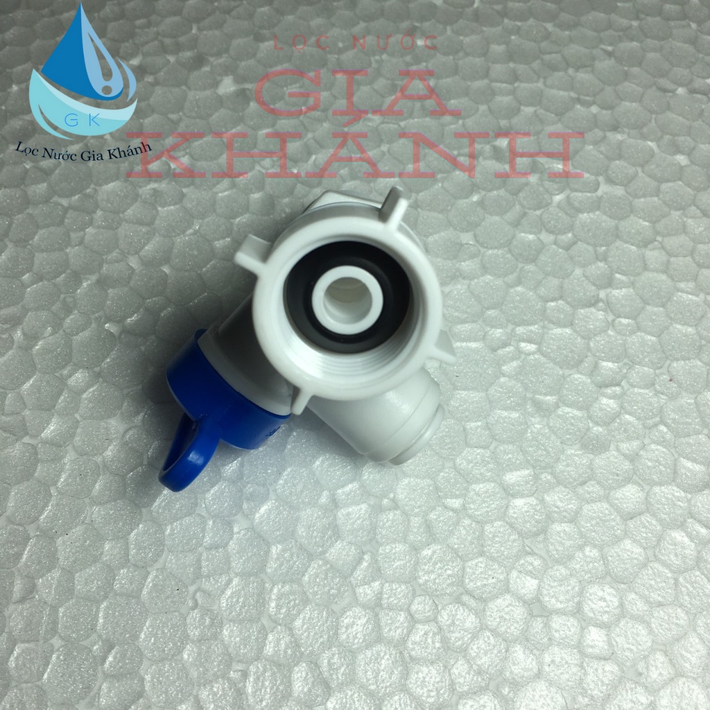 Van cấp nước đầu nguồn, bộ chia nước đầu vào kết nối nhanh máy lọc nước.