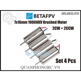 Motor chổi than betafpv 716 7x16mm 19000kv