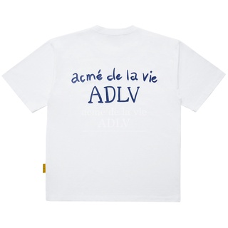 (HÀNG CHÍNH HÃNG) Áo thun ADLV - Acmé de la vie - GLOSSY BASIC LOGO WHITE TEE LinhLyxAuth llxauth