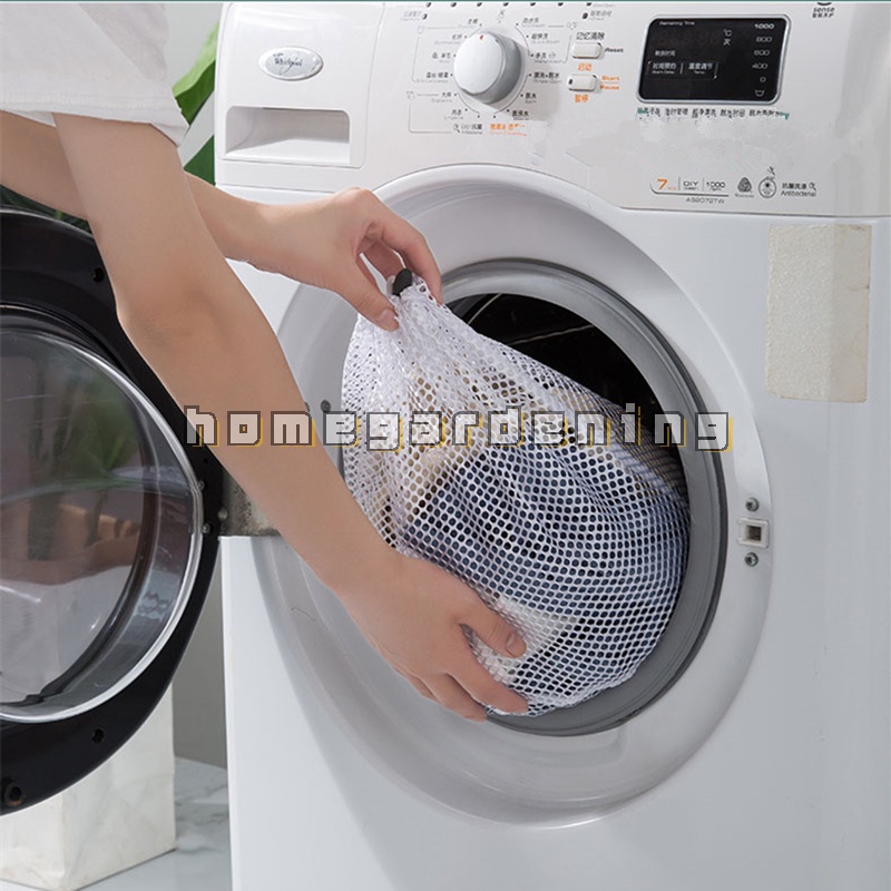 Túi Lưới Giặt Đồ Lót / Vớ Sức Chứa Lớn Có Dây Rút Tiện Dụng