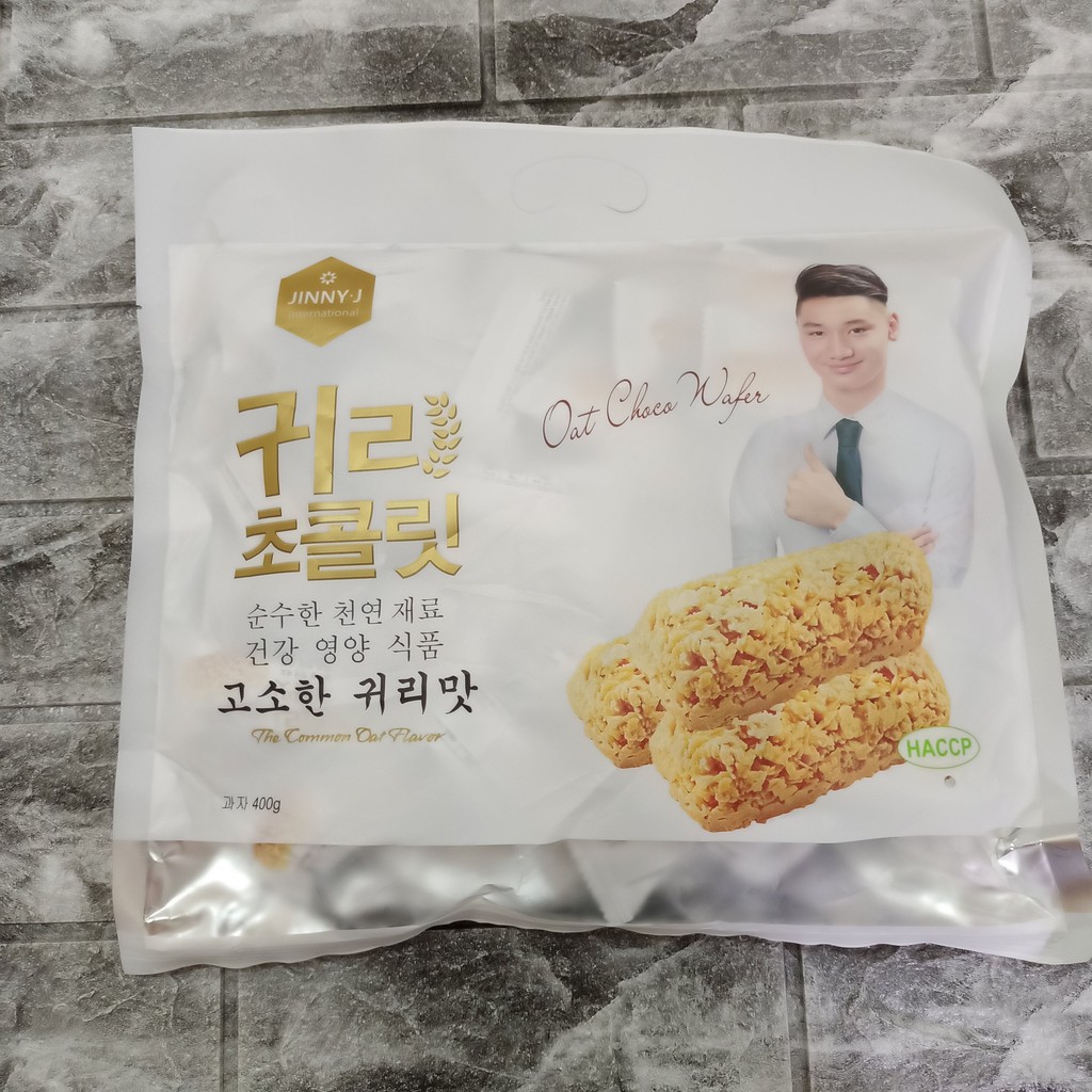 Bánh Yến Mạch Trắng Hàn Quốc 400gr