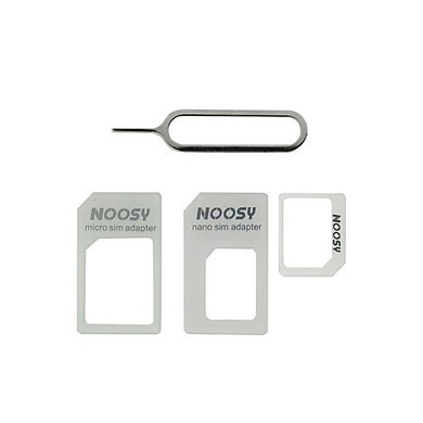 Bộ chuyển đổi sim Noosy tặng thêm 1 que trọc sim