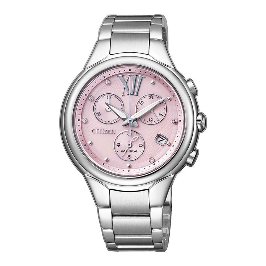 Đồng Hồ Nữ Citizen Dây Thép Không Gỉ FB1310-52W - Mặt Hồng (Sapphire)