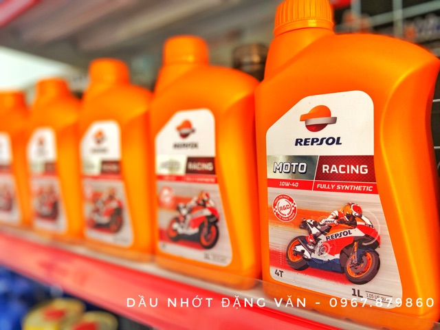 Dầu Nhớt Repsol Racing Moto 10W40 4T chính hãng