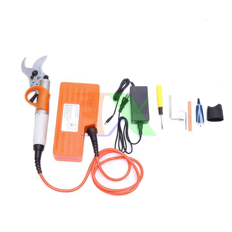 Kéo điện cắt tỉa cành cây SUKA-3602, Kìm điện tỉa cây 1080w, Kéo điện pin Lithium, Cỡ 45mm